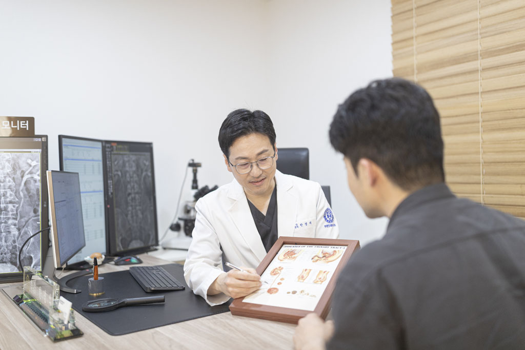 부평연세비뇨기과 요로결석 5.시술후상담