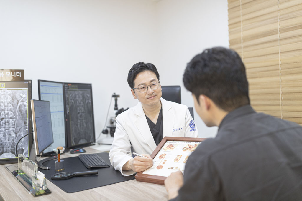 부평연세비뇨기과 요로결석 5.시술후상담
