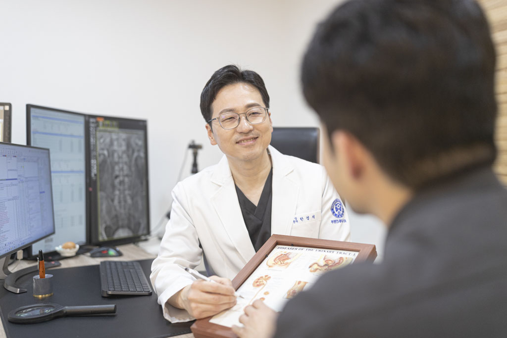부평연세비뇨기과 요로결석 5.시술후상담